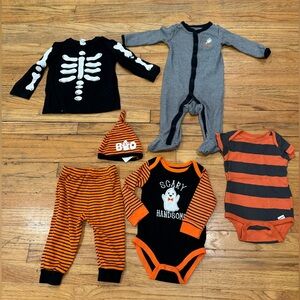 Halloween Baby Clothes Bundle 6-9 months